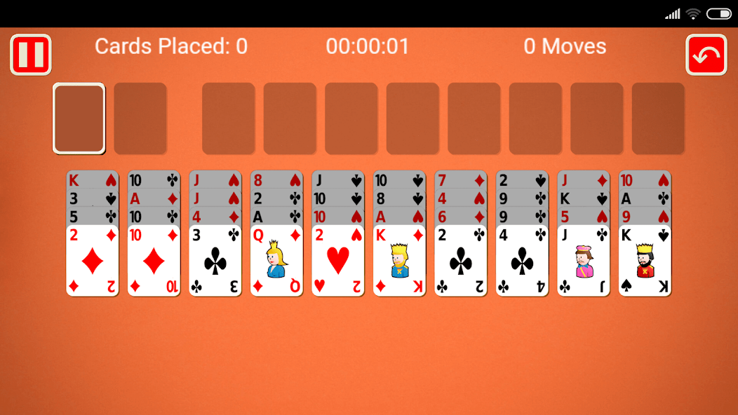 Forty Thieves Solitaire screenshot 1
