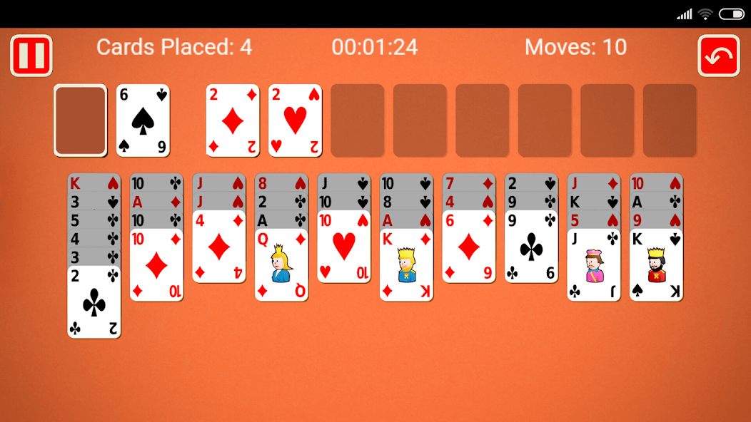 Forty Thieves Solitaire screenshot 2