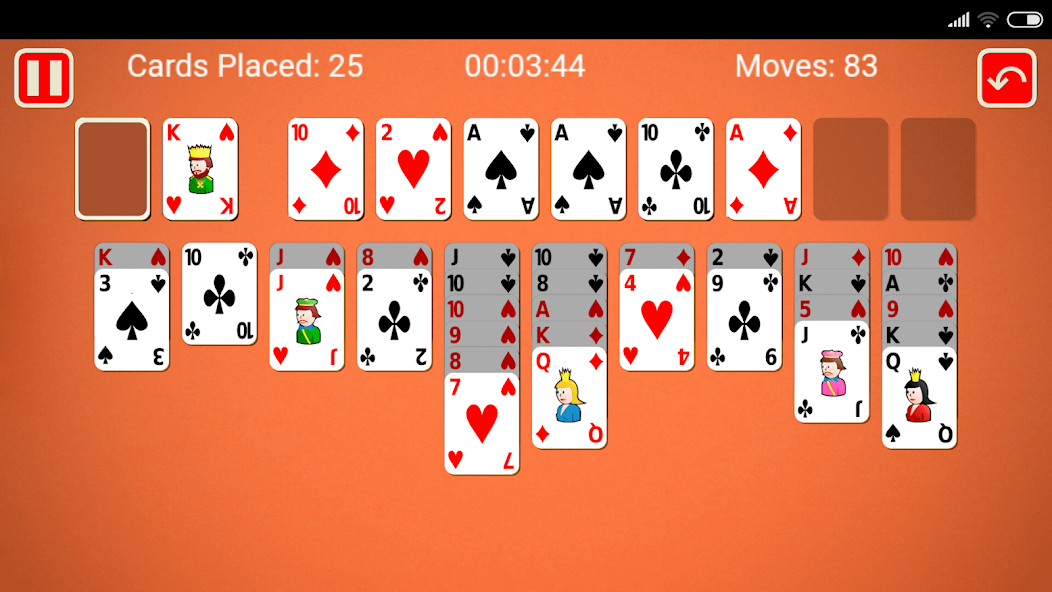 Forty Thieves Solitaire screenshot 3