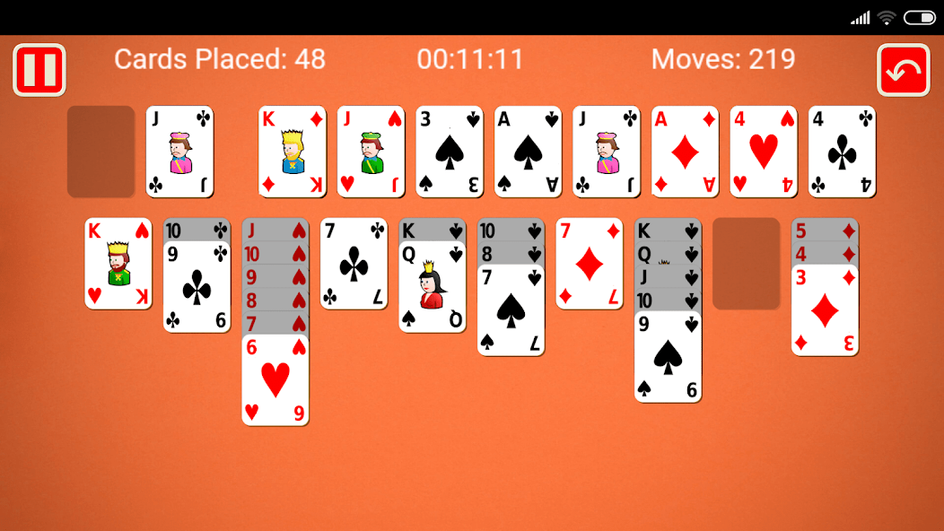 Forty Thieves Solitaire screenshot 4