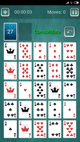 Monte Carlo Solitaire screenshot 1
