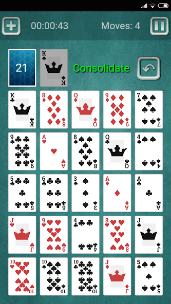 Monte Carlo Solitaire screenshot 3