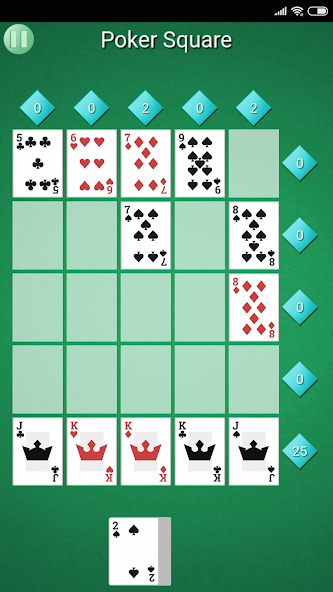 Poker Solitaire screenshot 1