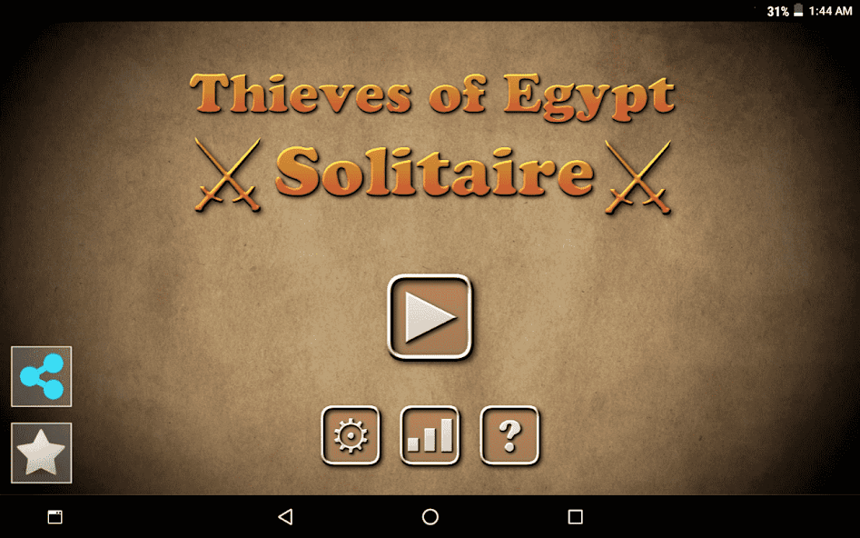 Thieves of Egypt Solitaire screenshot 5