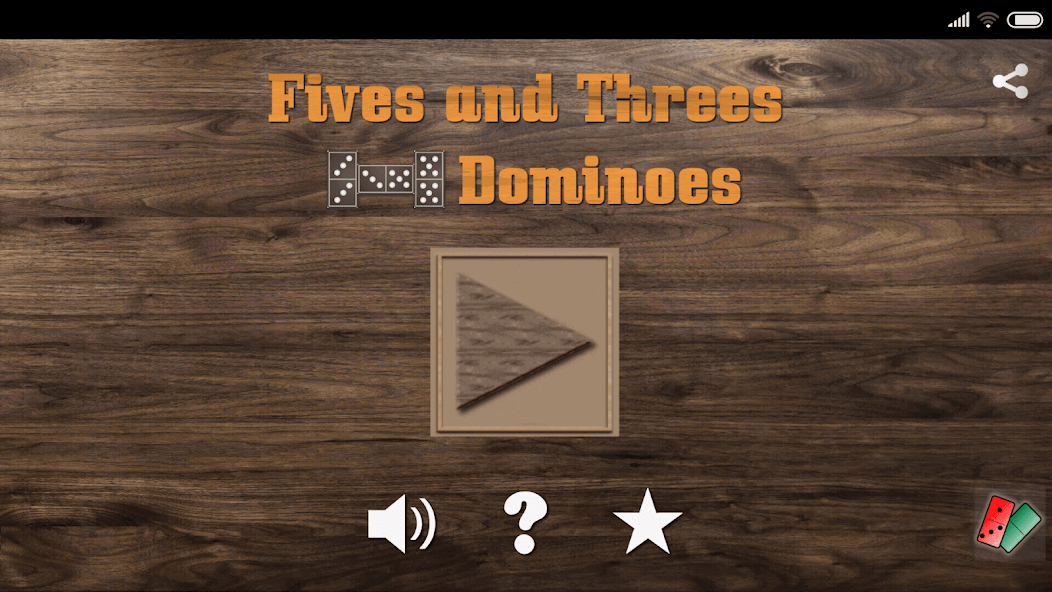 Fives & Threes Dominoes screenshot 1