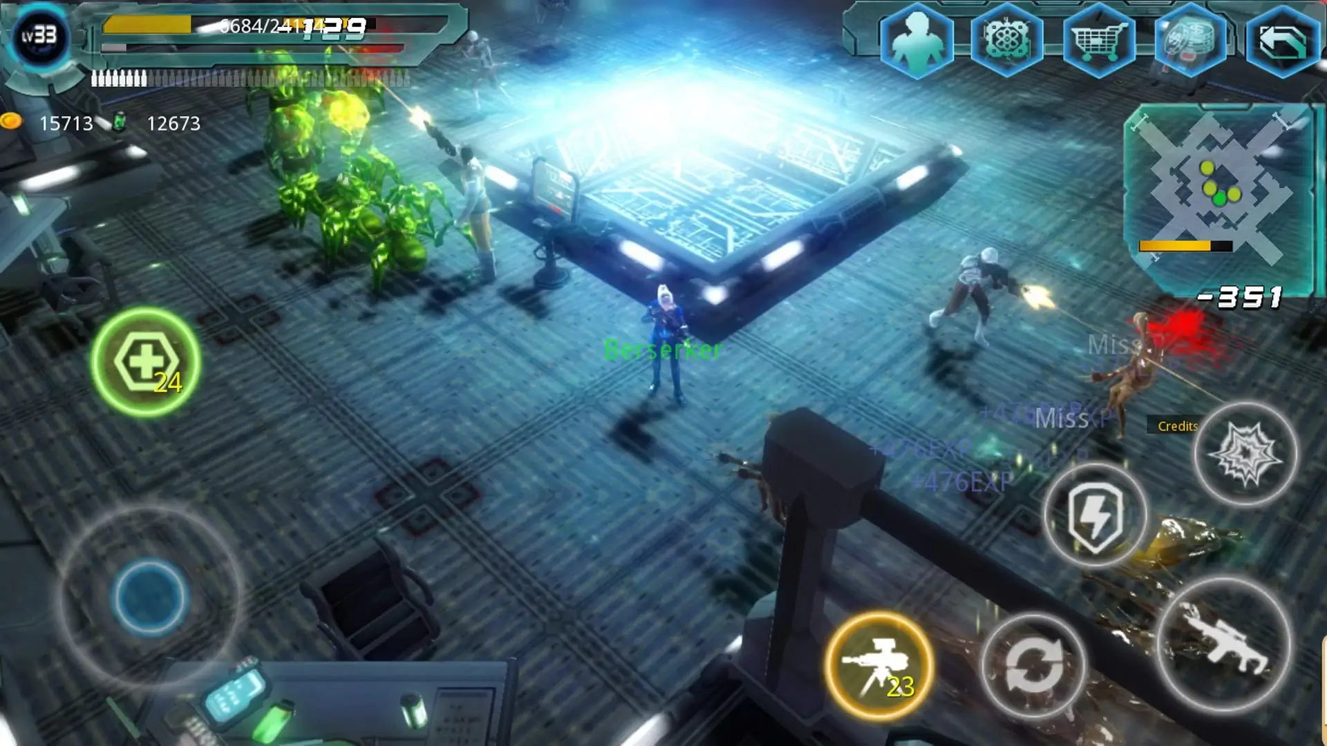 Alien Zone Plus Screenshot 3