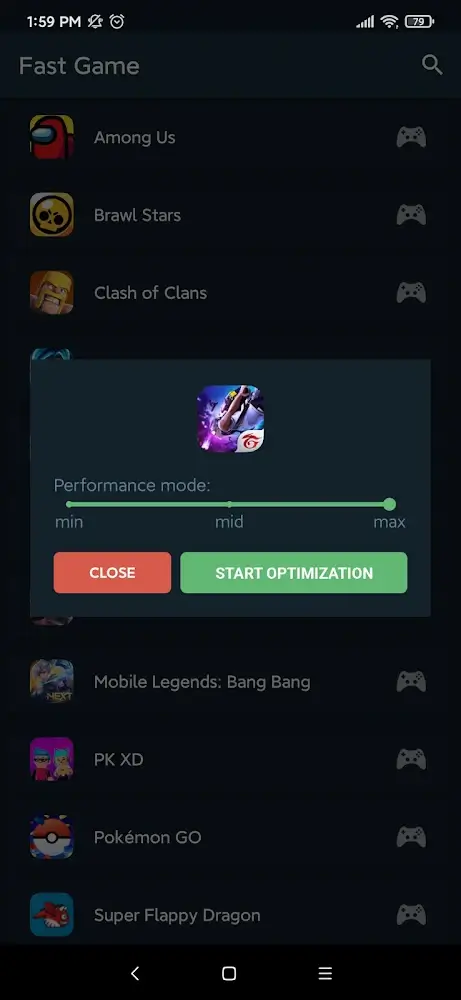 Fast Game Booster screenshot 3