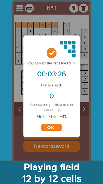 Crosswords screenshot 4