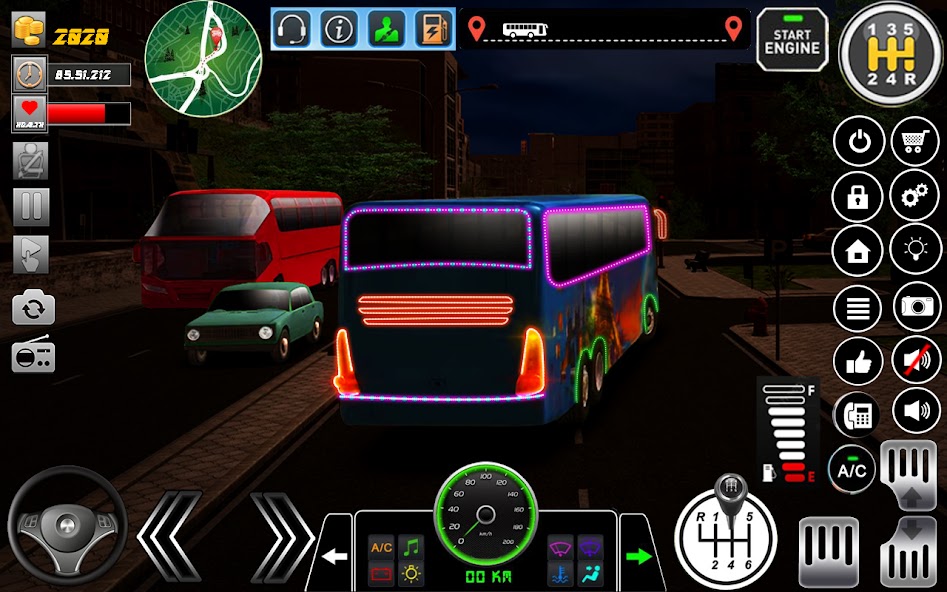 Uphill Bus Game Simulator screenshot 2