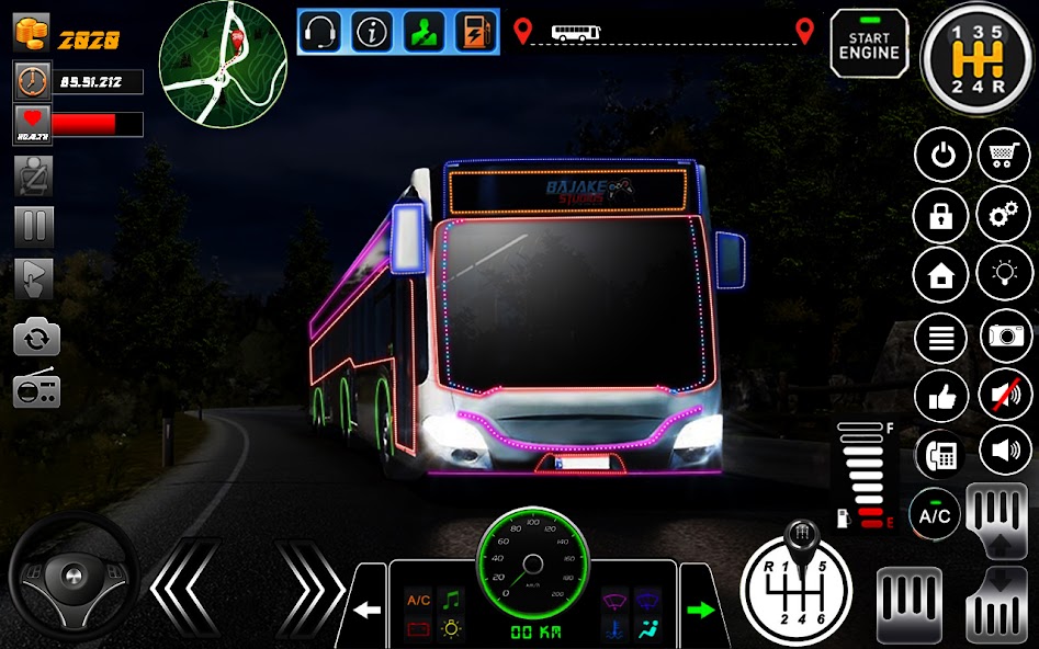 Uphill Bus Game Simulator screenshot 5