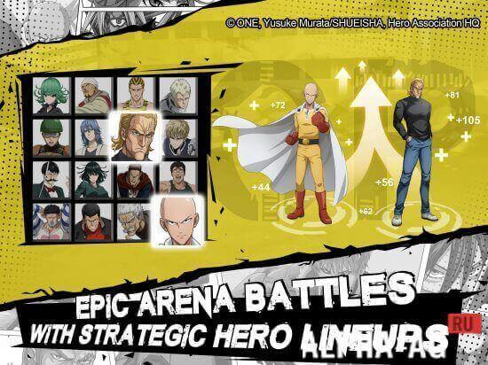 Взломанный One Punch Man : Road to Hero screenshot 4