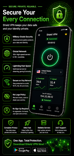 Shield VPN Screenshot 1