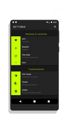 Infinite Substratum Theme screenshot 2