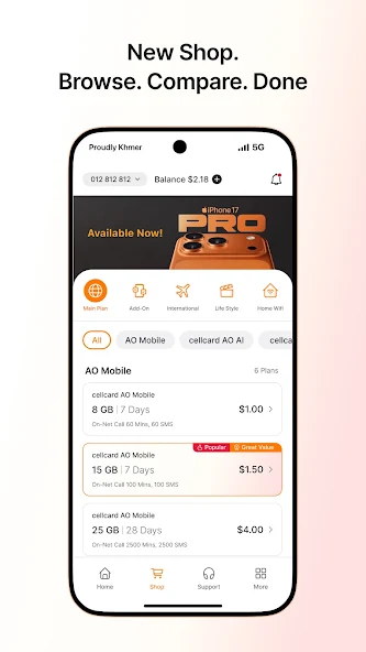 Cellcard screenshot 3