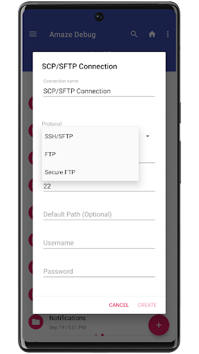 Amaze File Manager interface display 8