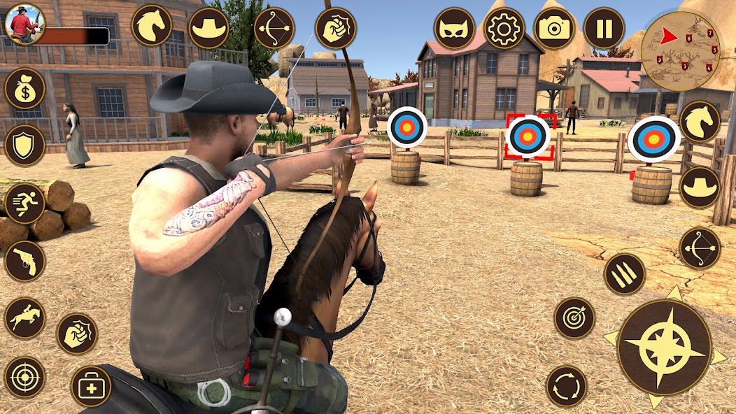Wild West Cowboy Horse Game screenshot 3