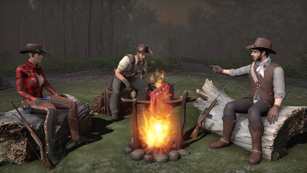 Wild West Cowboy Horse Game screenshot 4