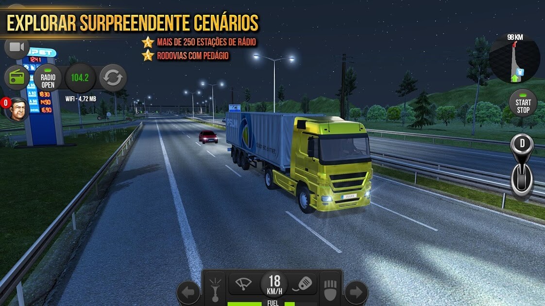 Caminhao Simulator: Europe screenshot 3