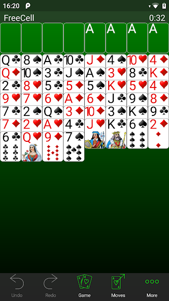 Freecell Solitaires screenshot 1