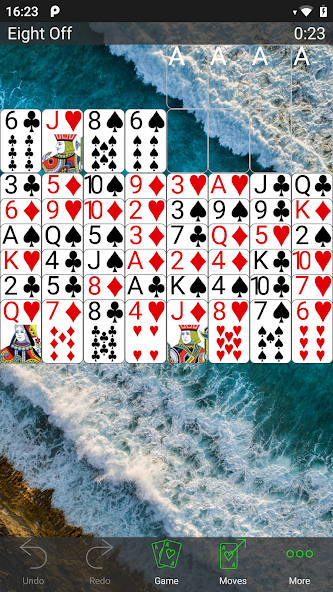 Freecell Solitaires screenshot 4