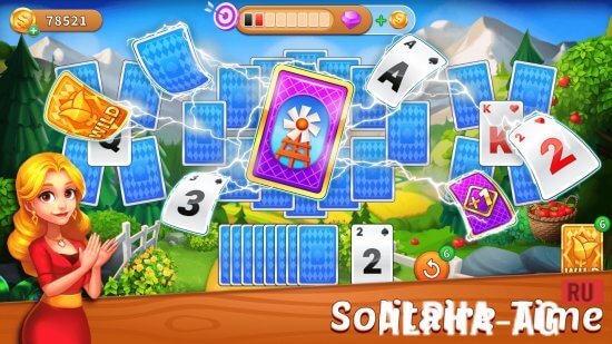 Solitaire TriPeaks: Garden screenshot 2