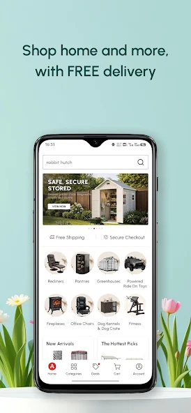 Aosom screenshot 1