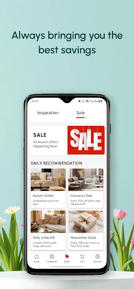 Aosom screenshot 2
