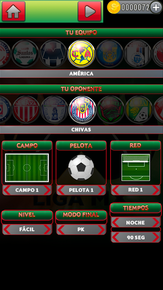 Liga Mexicana Juego screenshot 2