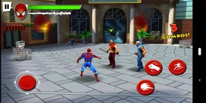 Ultimate Spider-Man: Total Mayhem HD screenshot 1