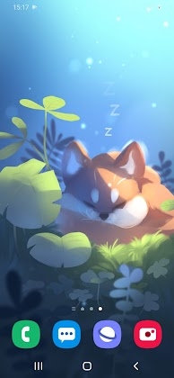 Sleepy Fox Live Wallpaper screenshot 2