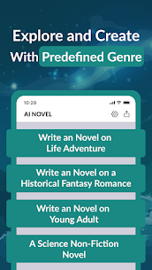 AI Novel Generator - Novel Maker screenshot 4