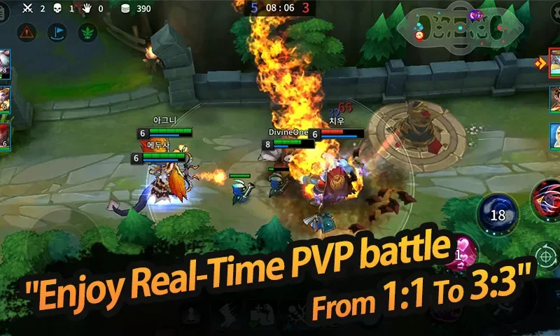 League of Masters: Legendary PvP MOBA Game