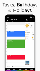 Business Calendar 2 Planner screenshot 1