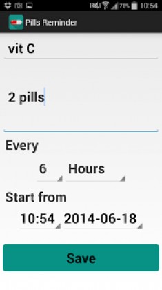 Pills Reminder PRO screenshot 1