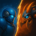 Alien Strike - RTS Wars in-game combat view 1