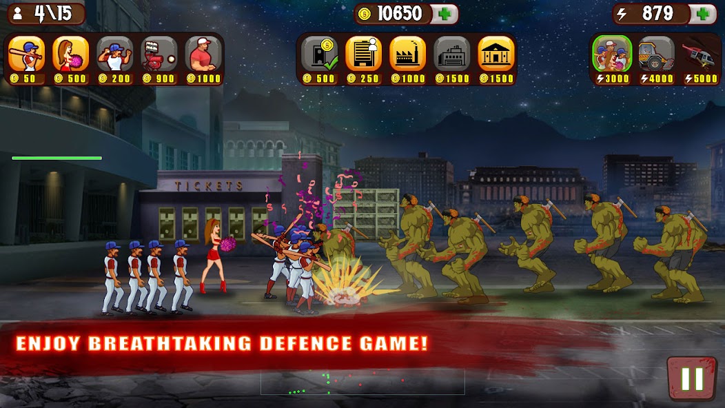 Baseball Vs Zombies