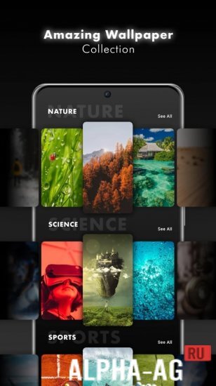 Live Wallpaper: Parallax HD Interactive Wallpapers screenshot 4