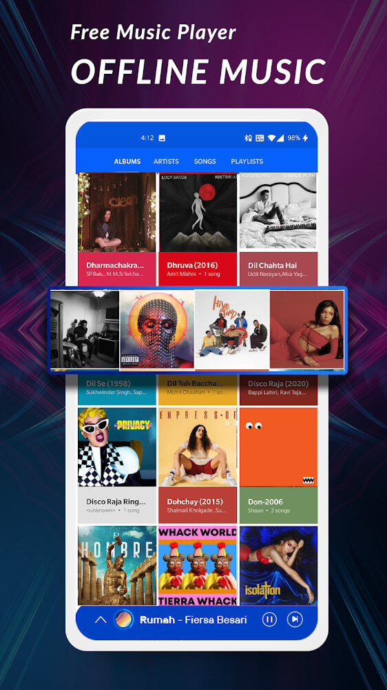 Music Player - Offline, MP3 screenshot 3