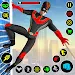 Police Robot Rope Hero Game 3d screenshot 1