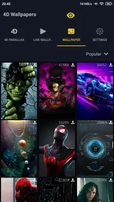 4D Wallpapers screenshot 4
