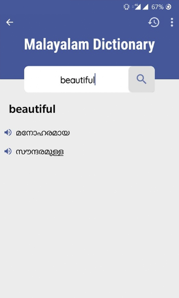 Malayalam English Translator Screenshot 4