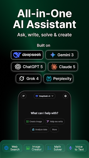 Chat AI for DeepSeek R1 screenshot 1