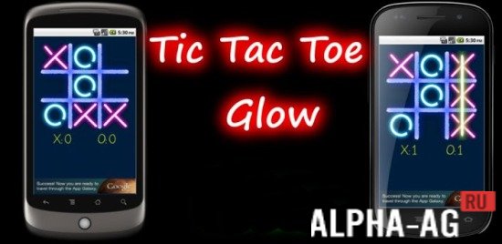 Screenshot 1 of Tic Tac Toe Glow