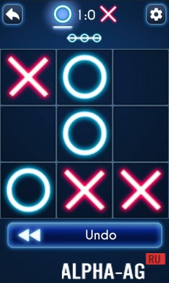 Screenshot 3 of Tic Tac Toe Glow