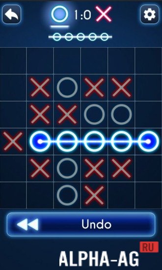 Screenshot 4 of Tic Tac Toe Glow