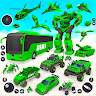 Army Bus Robot Car Robot Game Screenshot 1