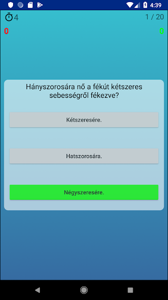 Kresz Műszaki Kvíz screenshot 2