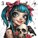 Macabre Color Paint By Number screenshot 1