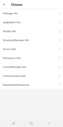 Android Developer Info screenshot 2