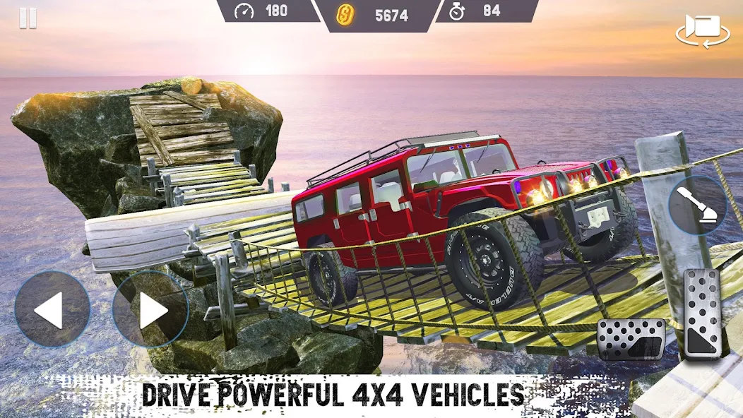 4x4 Off-Road Jeep Driving Simulator SUV screenshot 1